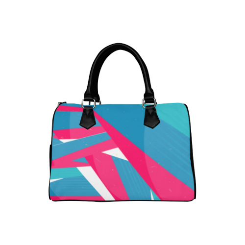 Abstract Pop Art Boston Handbag (Model 1621)