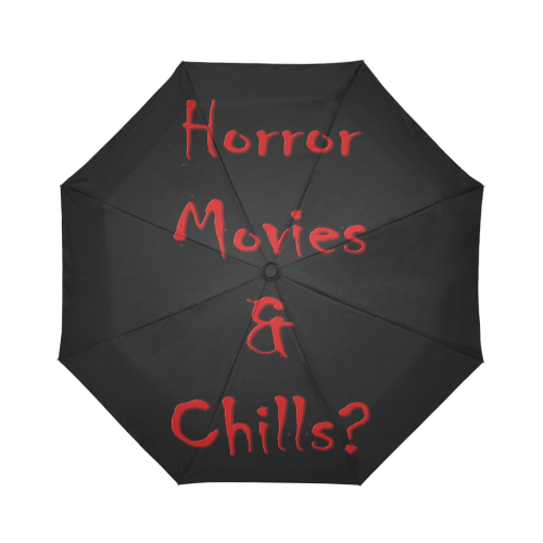 Horror Movies & Chills? Auto-Foldable Umbrella (Model U04)