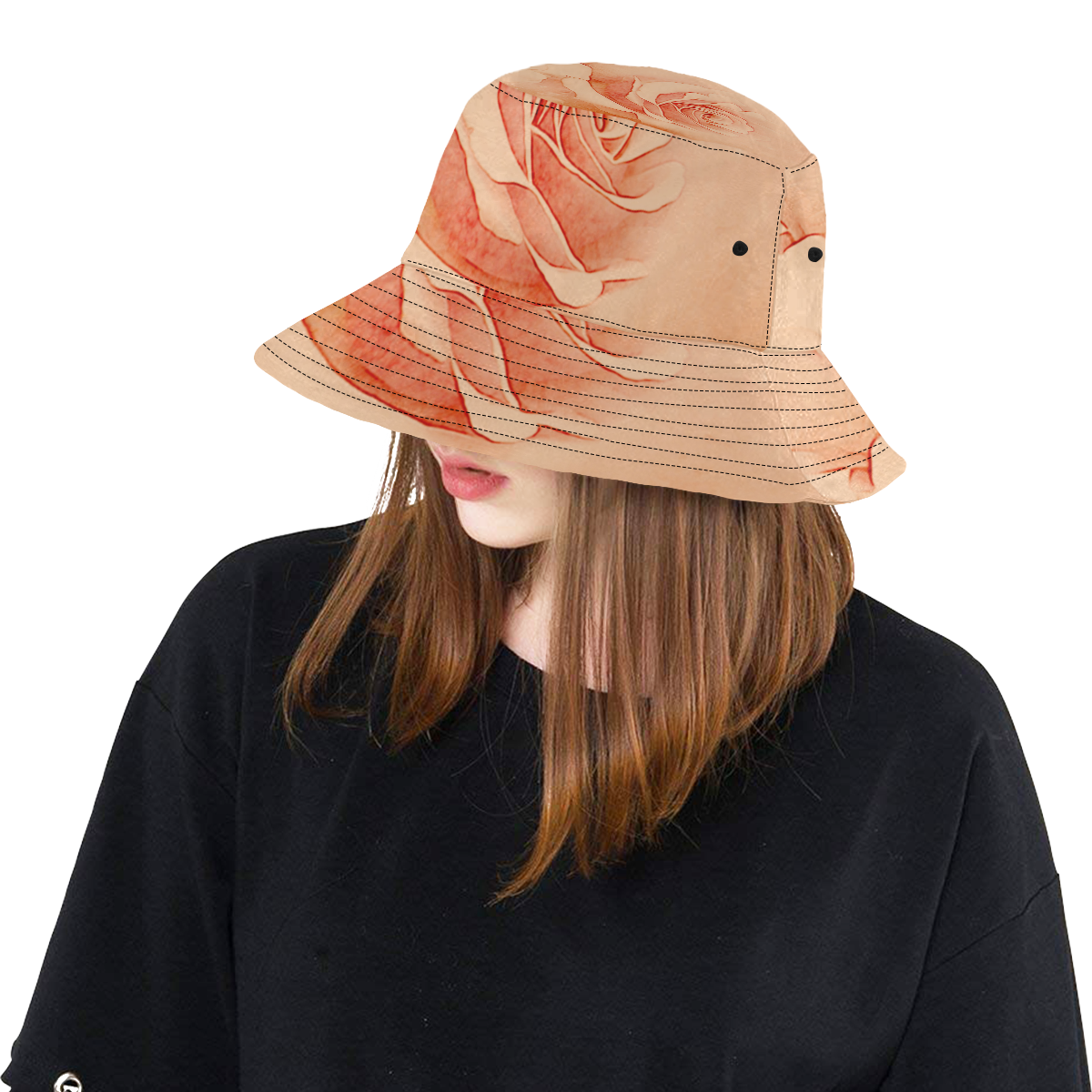 Beautiful roses All Over Print Bucket Hat