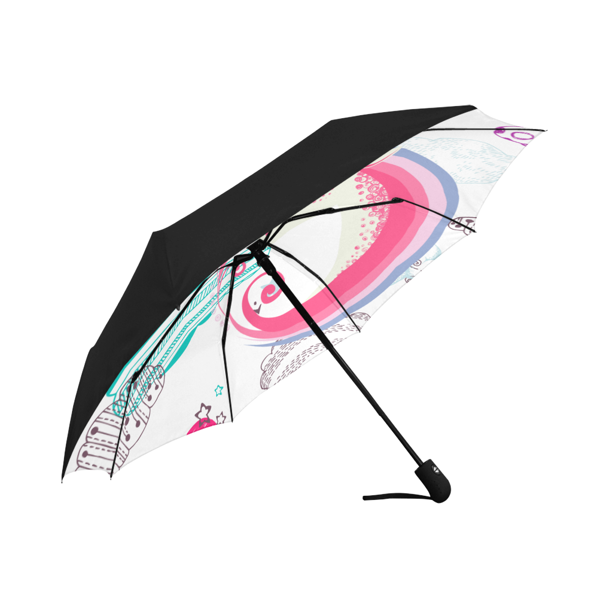 Unicorn Dream Anti-UV Auto-Foldable Umbrella (Underside Printing) (U06)