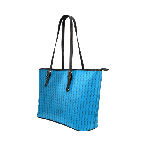 PLASTIC Leather Tote Bag/Small (Model 1651)