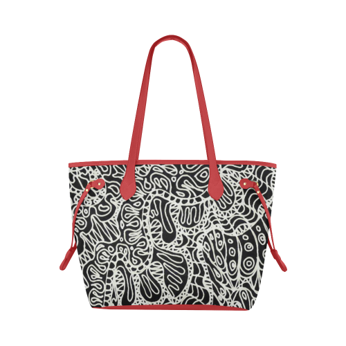 Doodle Style G361 Clover Canvas Tote Bag (Model 1661)