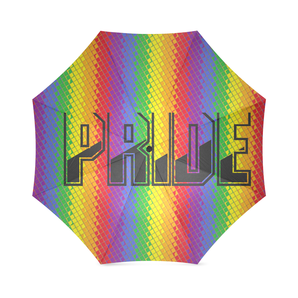 Pride Pattern by K.Merske Foldable Umbrella (Model U01)