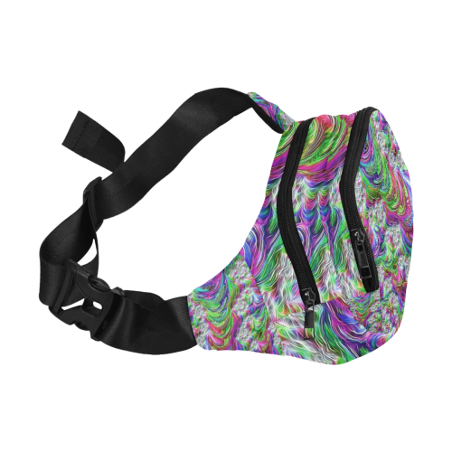 gorgeous Fractal 175 A by JamColors Fanny Pack/Small (Model 1677)