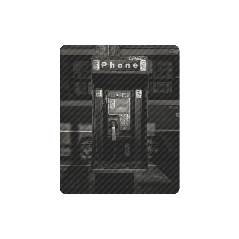 Phone Booth No 13 Rectangle Mousepad