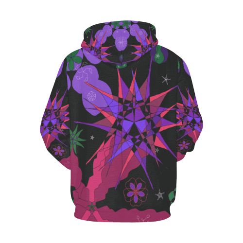 Abstract #9 2020 All Over Print Hoodie for Women (USA Size) (Model H13)