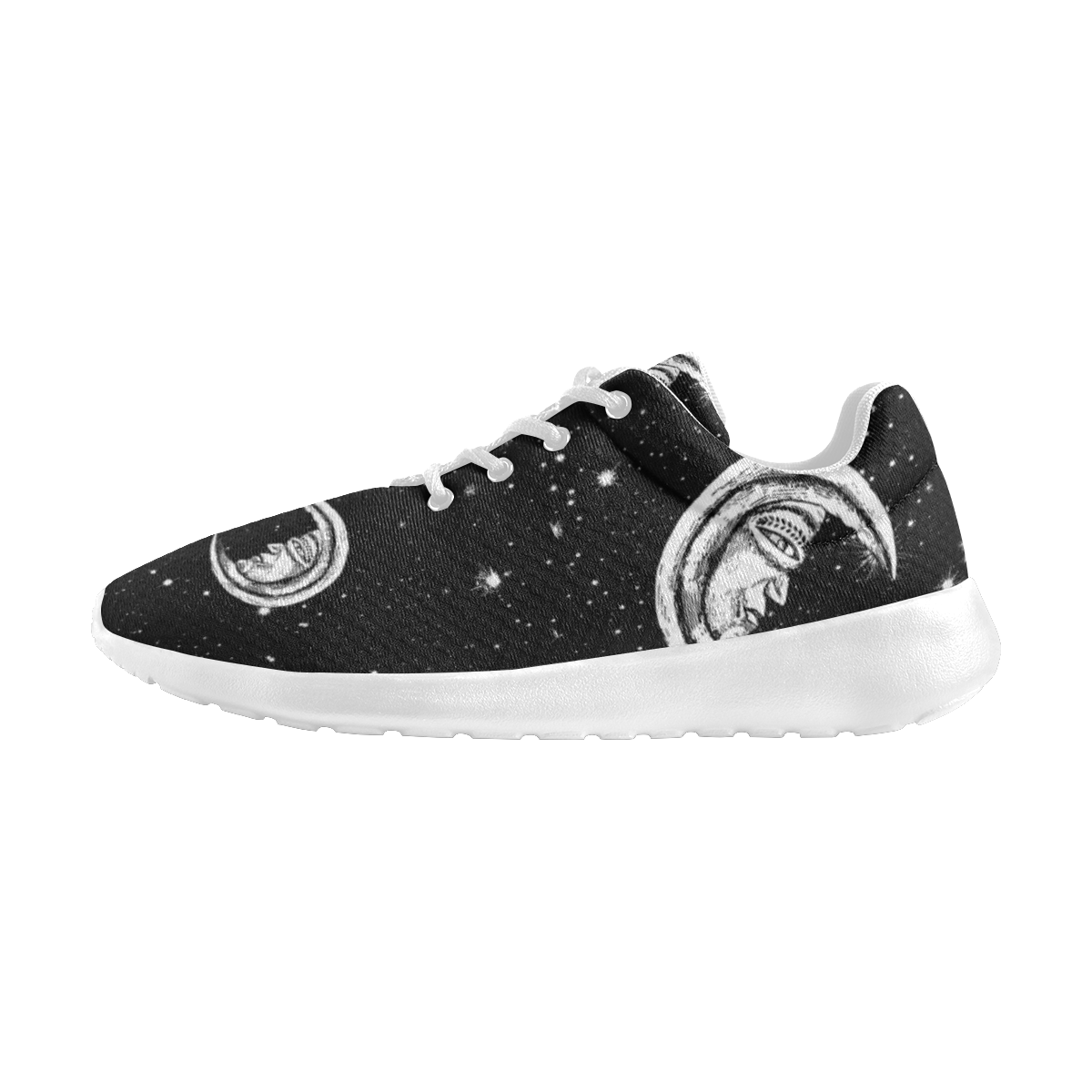 Mystic Stars, Moon and Sun Men's Athletic Shoes (Model 0200)