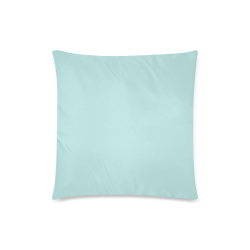 Bleached Coral Custom Zippered Pillow Case 18"x18"(Twin Sides)
