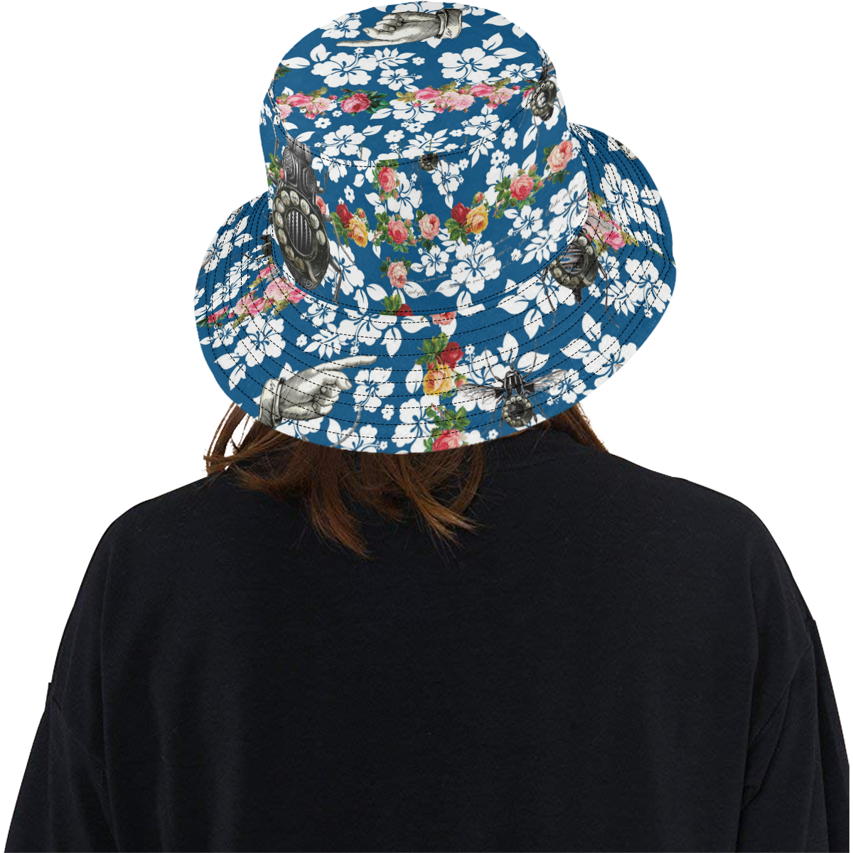 Rotary Bugs on the Canal All Over Print Bucket Hat