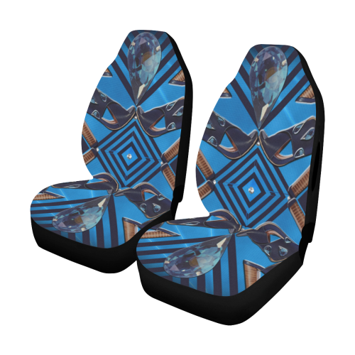 Sapphire Shoes Car Seat Cover Airbag Compatible (Set of 2)