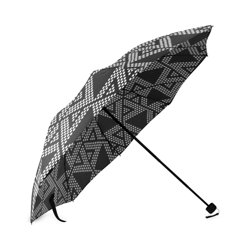 Polka Dots Party Foldable Umbrella (Model U01)