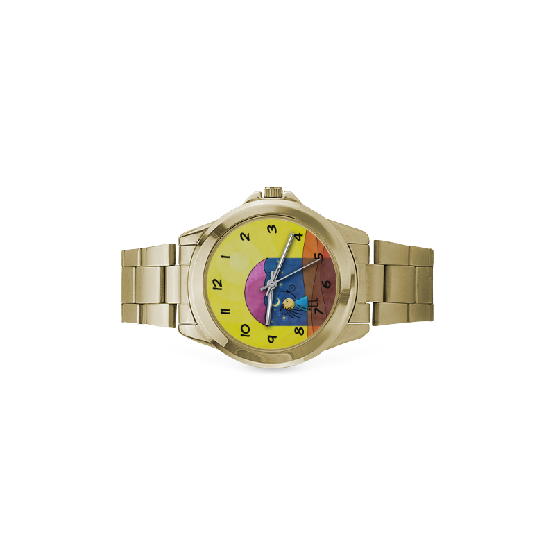 We Only Come Out At Night Custom Gilt Watch(Model 101)