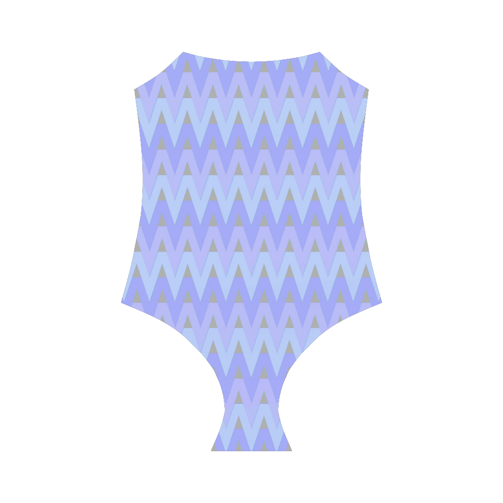 Winter Chevrons Strap Swimsuit ( Model S05)
