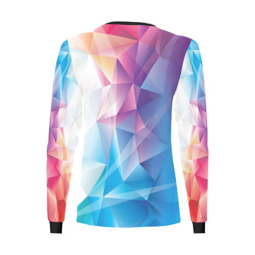 Diamonds Women's All Over Print Long Sleeve T-shirt (Model T51)