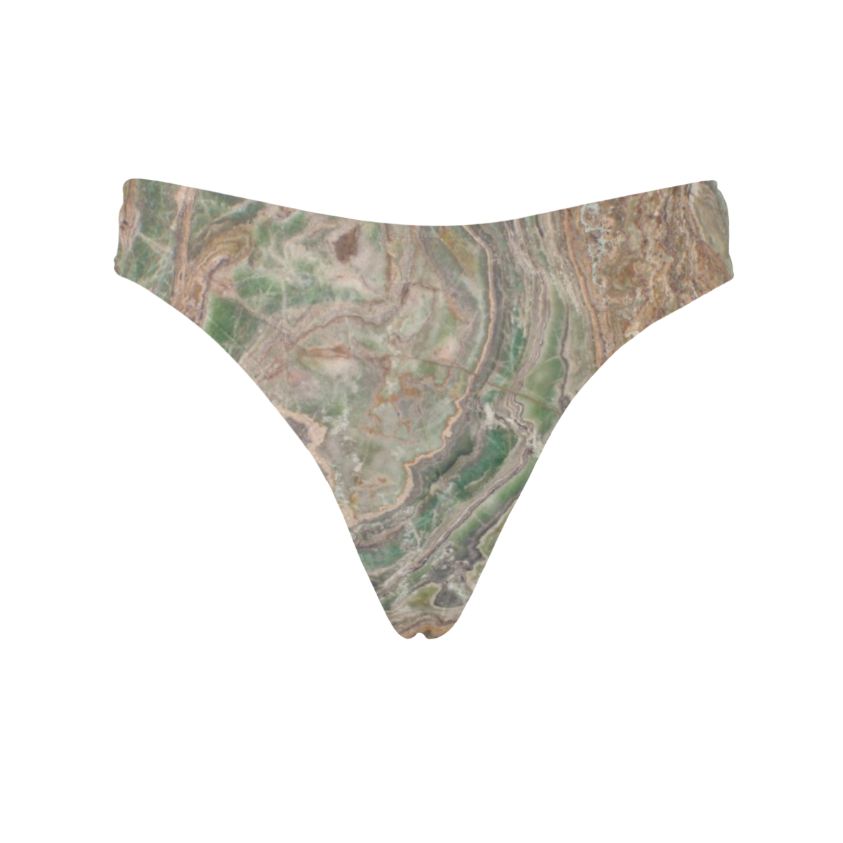 Marble Thong Women's All Over Print Thongs (Model L30)