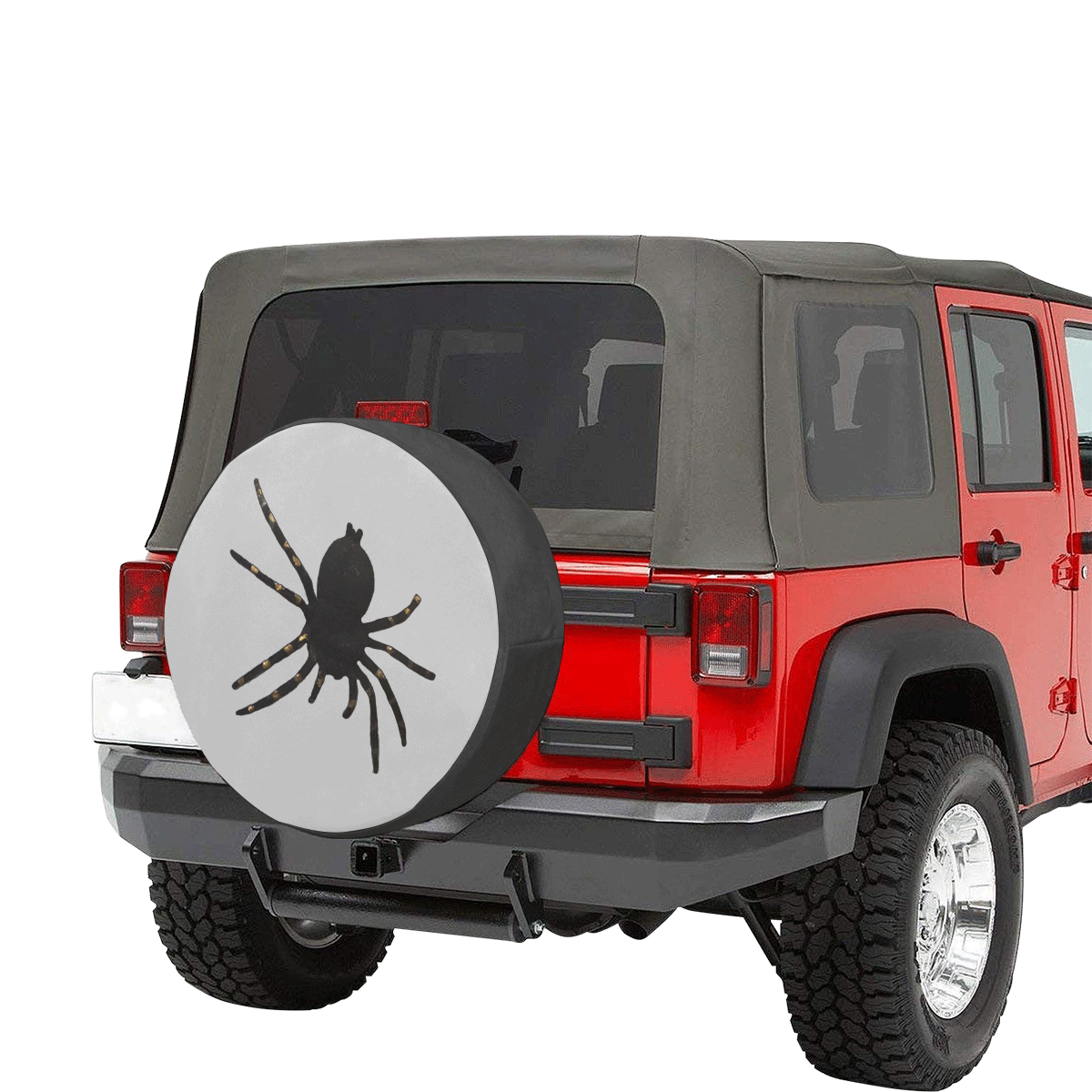 Black Widow Spider 30 Inch Spare Tire Cover