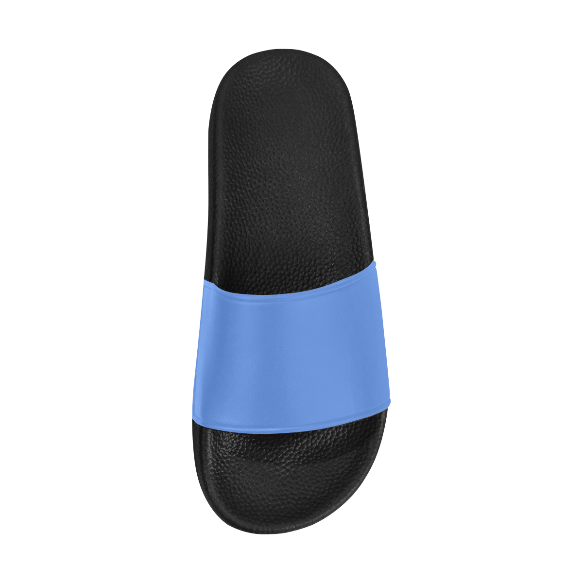 color cornflower blue Men's Slide Sandals (Model 057)