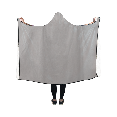 Ash Hooded Blanket 50''x40''
