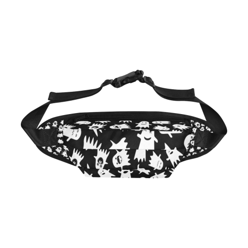 Halloween Ghosts Fanny Pack/Large (Model 1676)