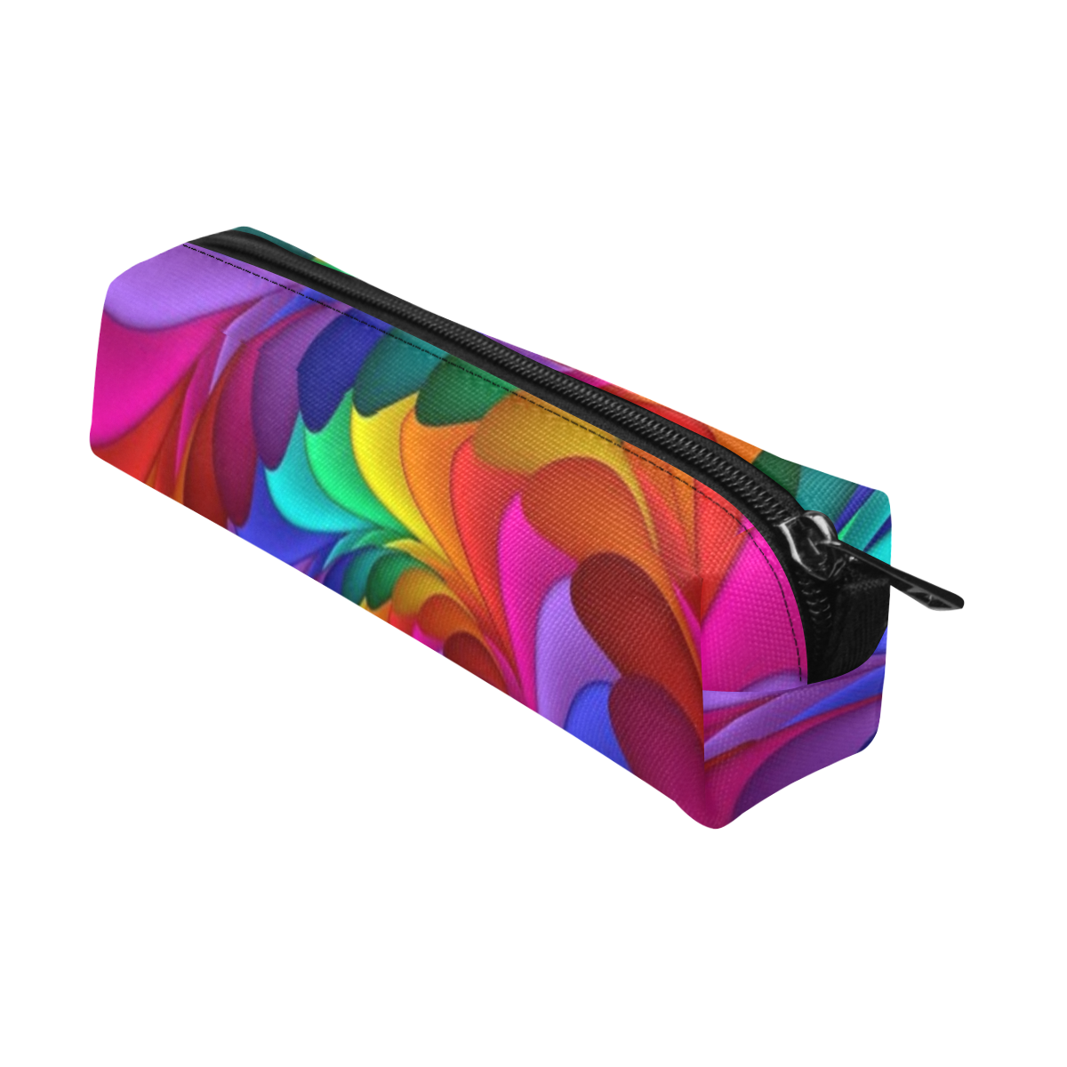 RAINBOW CANDY SWIRL Pencil Pouch/Small (Model 1681)