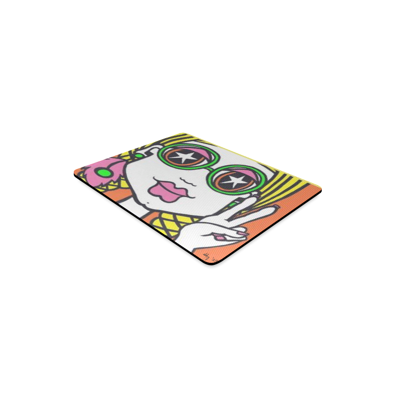 Hippie Chic Rectangle Mousepad