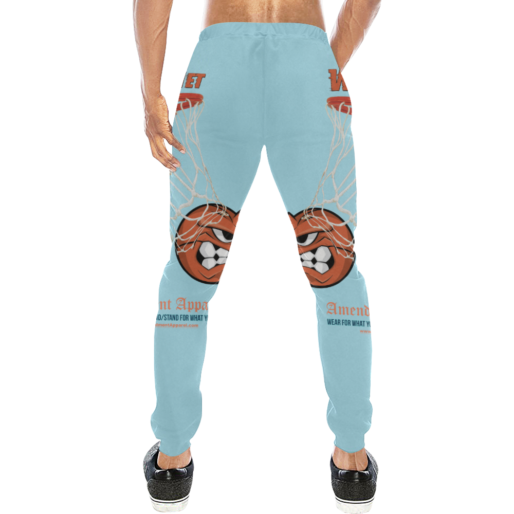 Whet That Net Sweat Pants Men's All Over Print Sweatpants (Model L11)