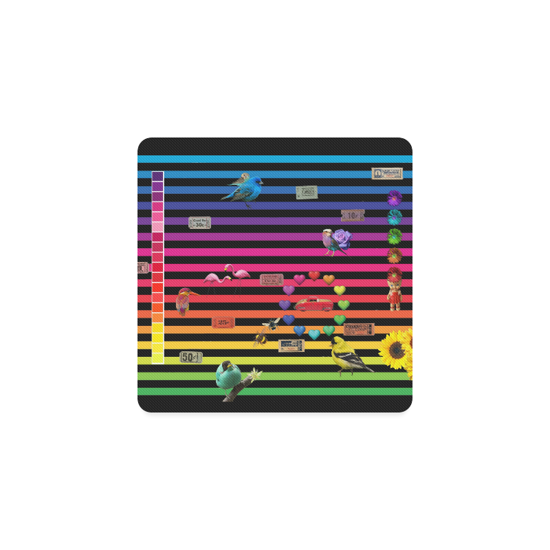 Just the Ticket Square Coaster