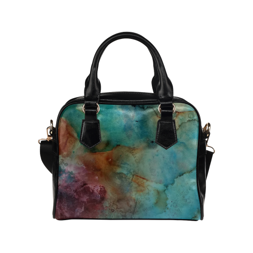 abstract Shoulder Handbag (Model 1634)
