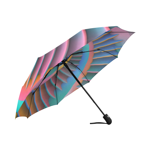 Opposing Spirals Auto-Foldable Umbrella (Model U04)