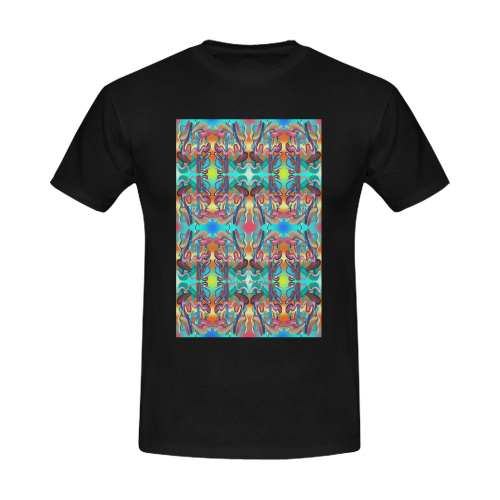 Pop-graffiti-4-13 Men's T-Shirt in USA Size (Front Printing Only)