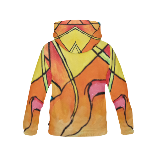 ABSTRACT All Over Print Hoodie for Men (USA Size) (Model H13)