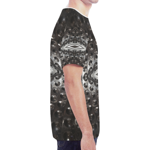 in the machine New All Over Print T-shirt for Men (Model T45)