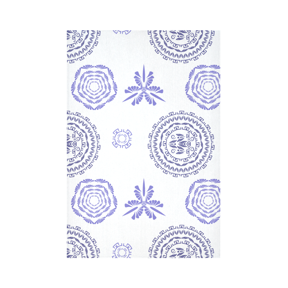 geometric fantasy Cotton Linen Wall Tapestry 60"x 90"