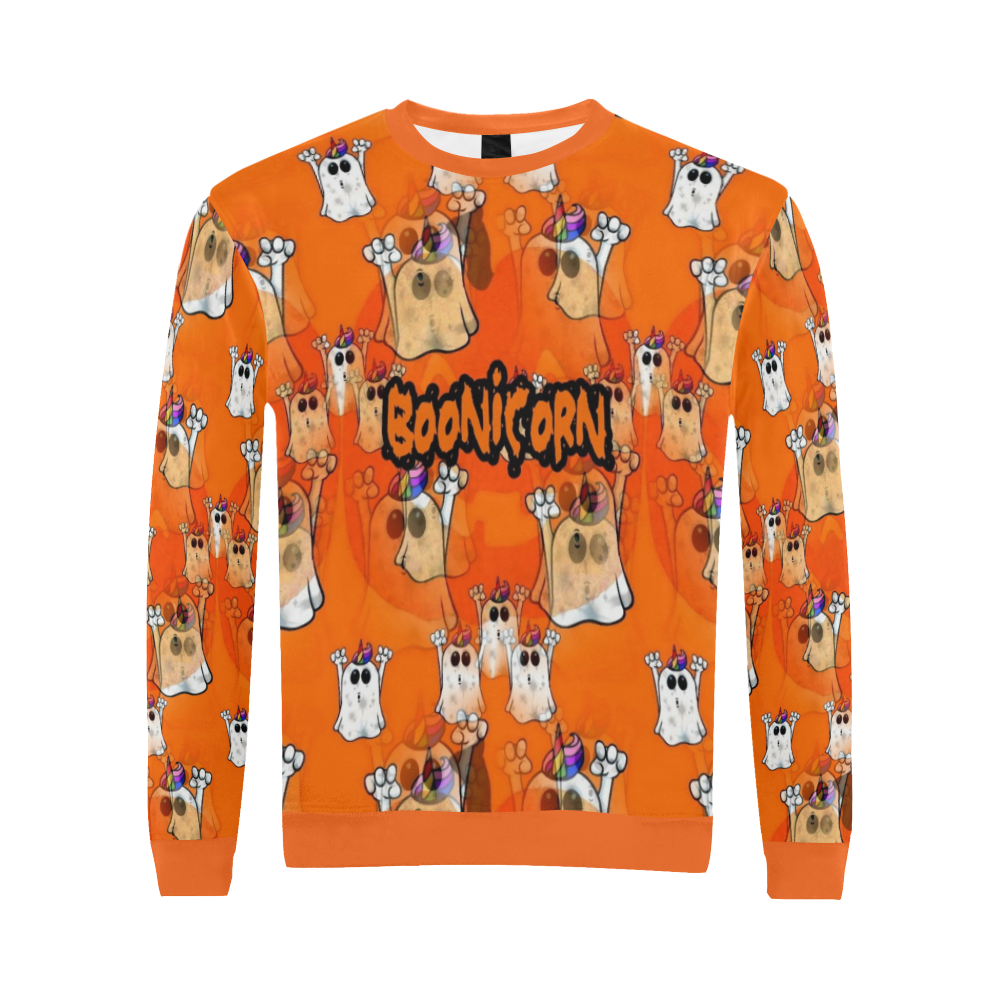 Boonicorn by Artdream All Over Print Crewneck Sweatshirt for Men (Model H18)