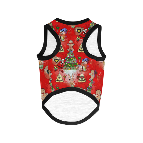 Christmas by Nico Bielow All Over Print Pet Tank Top
