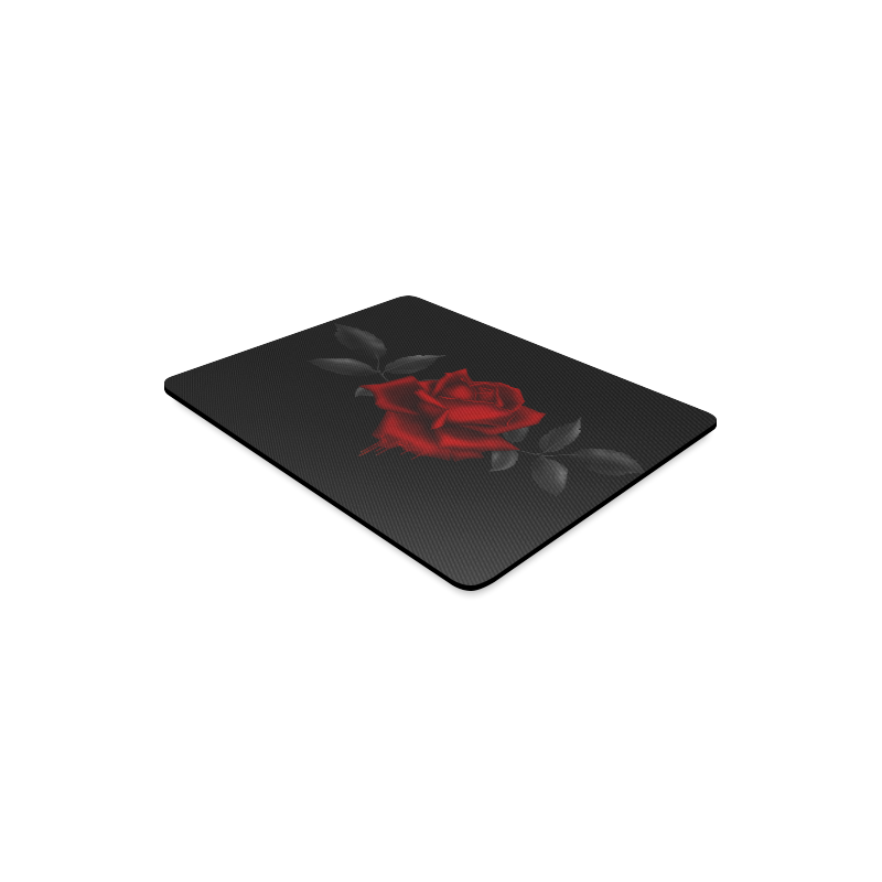 Dark Gothic Rose Rectangle Mousepad