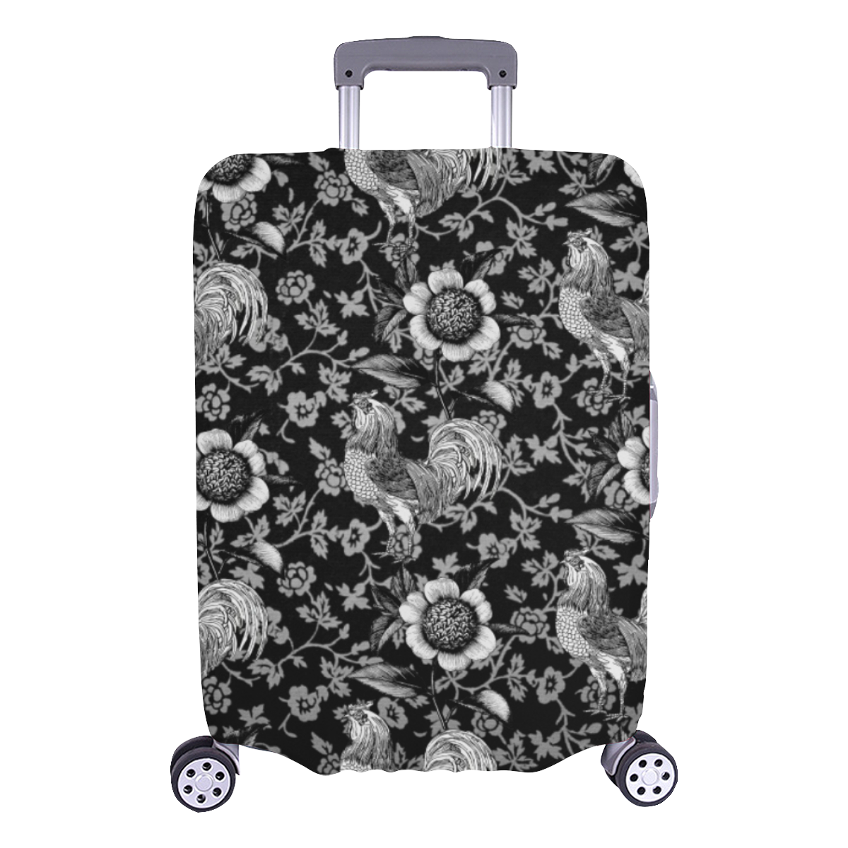 Night Garden 2 Luggage Cover/Large 26"-28"