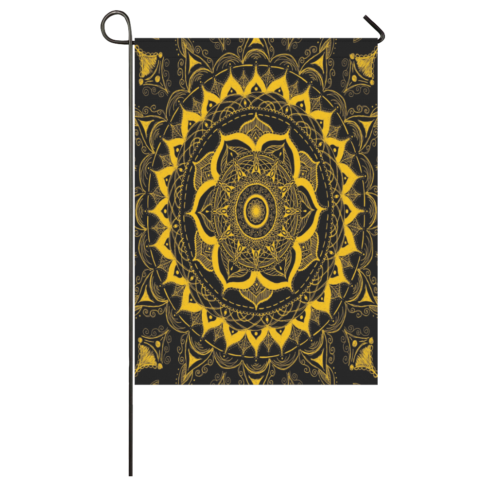 MANDALA SUNSHINE Garden Flag 28''x40'' （Without Flagpole）