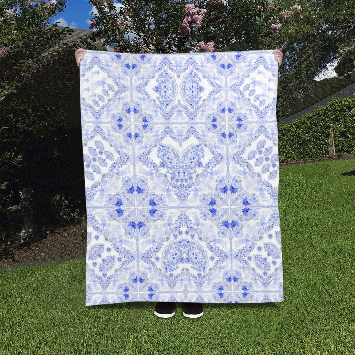 sweet nature-faience Quilt 40"x50"