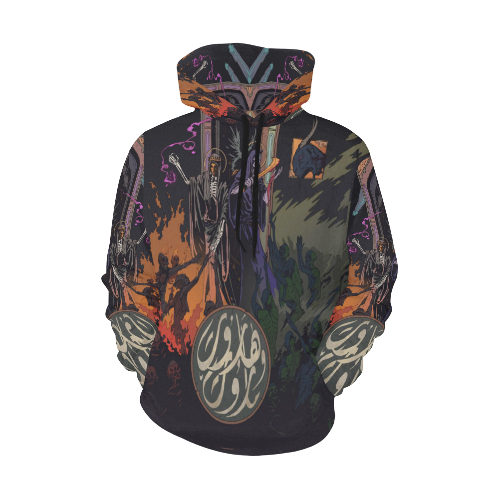 Harot and Marot by Ibrahem Swaid All Over Print Hoodie for Men/Large Size (USA Size) (Model H13)