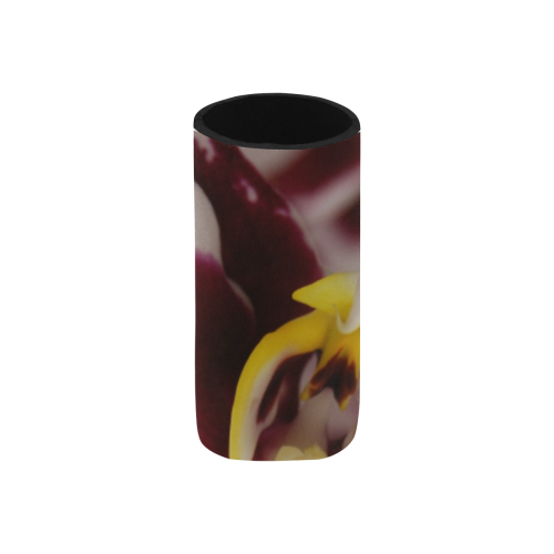 rorschach orchid Neoprene Can Cooler 5" x 2.3" dia.