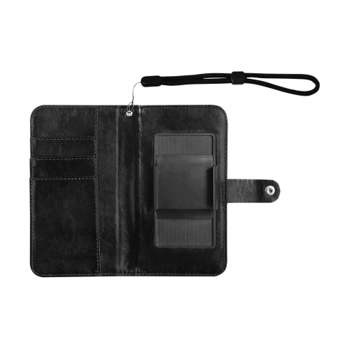 mandala earth 7 Flip Leather Purse for Mobile Phone/Small (Model 1704)