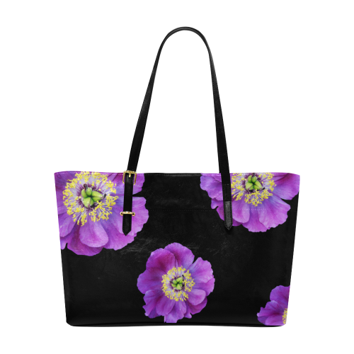 Fairlings Delight's Floral Luxury Collection- Purple Beauty 53086 Euramerican Tote Bag/Large (Model 1656)
