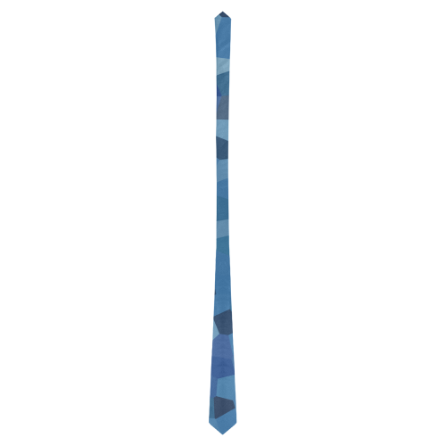 Blue Crystalize Classic Necktie (Two Sides)