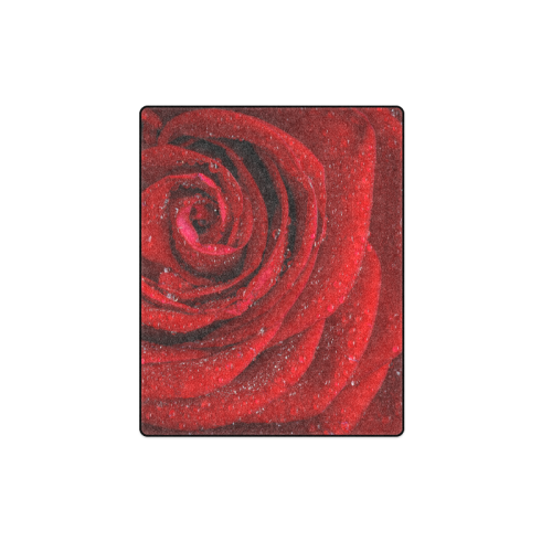 Red rosa Blanket 40"x50"