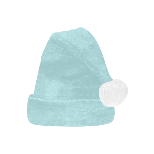 color powder blue Santa Hat