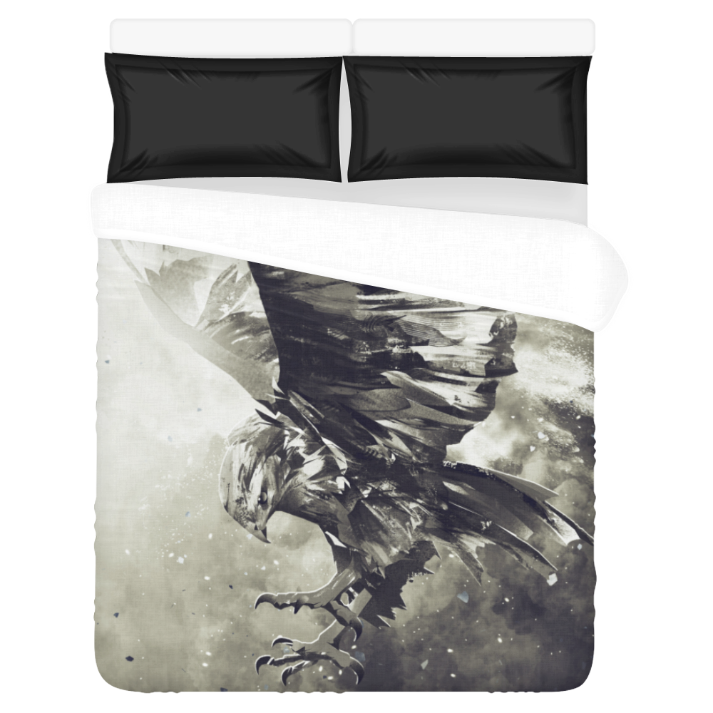 Eagle Bird Animal 3-Piece Bedding Set