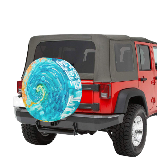 Surfs Up 34 in. Wheel Cover 34 Inch Spare Tire Cover