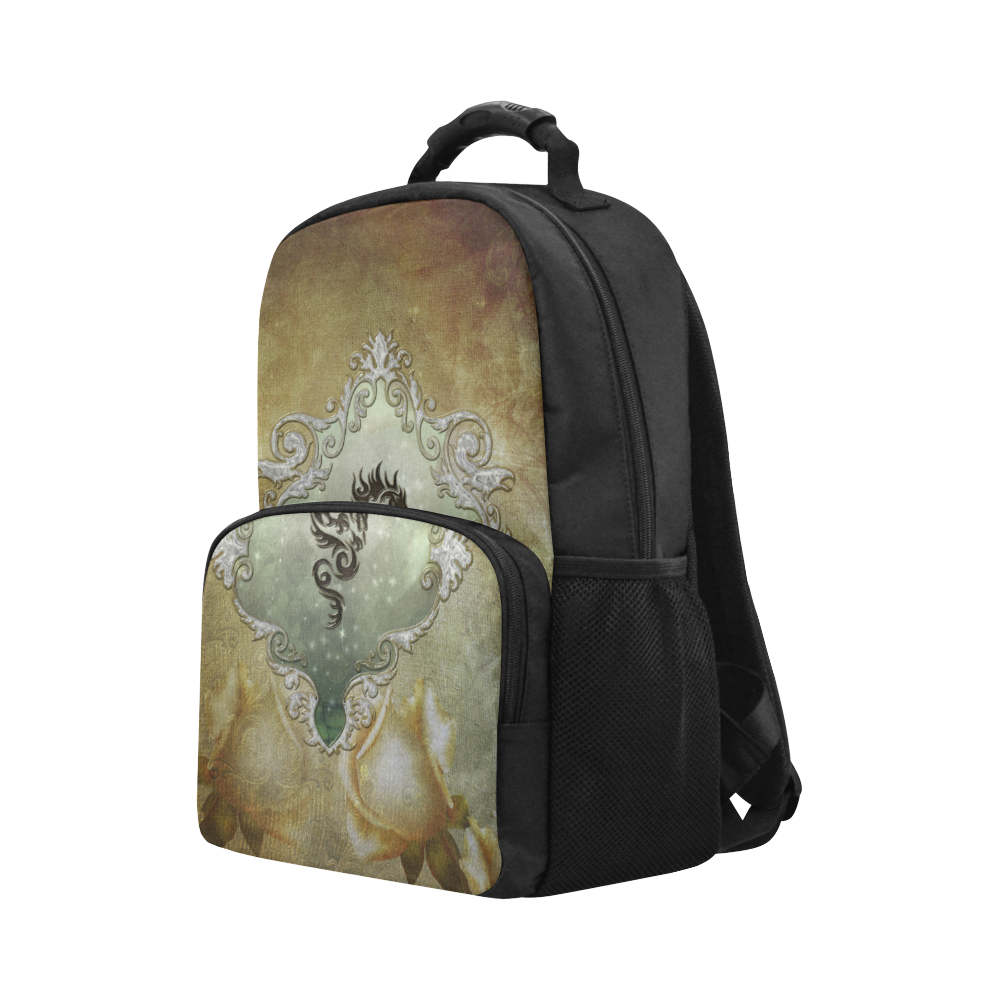 Awesome tribal dragon Unisex Laptop Backpack (Model 1663)