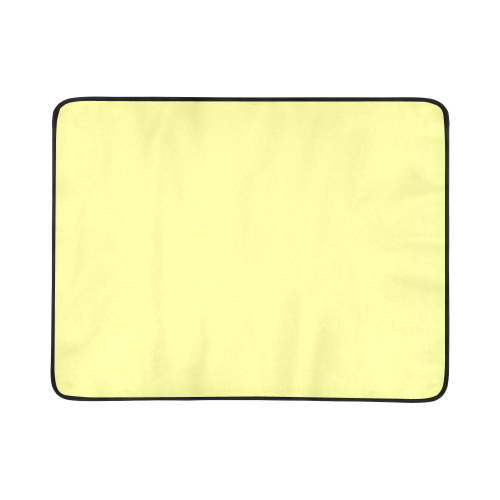 color canary yellow Beach Mat 78"x 60"